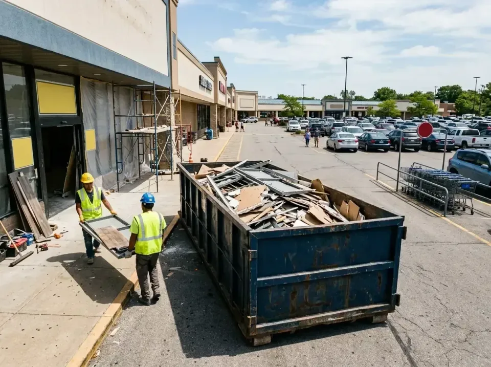 retail-store-renovation-debris-003 — frequently asked questions, Roll-off Dumpster Rentals in Broadview Park, FL